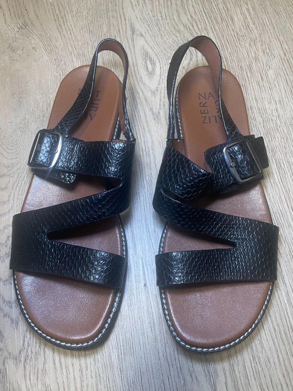 Naturalizer Kerry Sandal, Black Size 7.5
